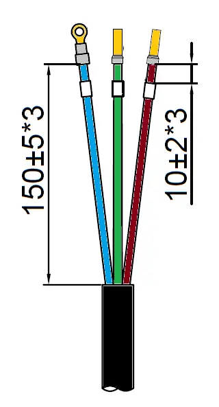 custom cables stripping and terminals