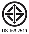 TISI TIS 166-2549 approval mark
